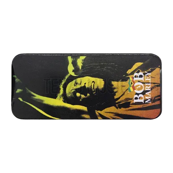 [object Object] Jim Dunlop BOBPT08M Medium Bob Marley Poster Tin Pick (Pack of 6)