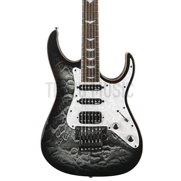 [object Object] Schecter Banshee Extreme FR Charchoal Burst