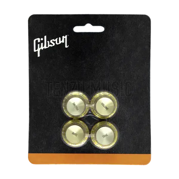 [object Object] Gibson Gold Top Hat Knobs  4 pack