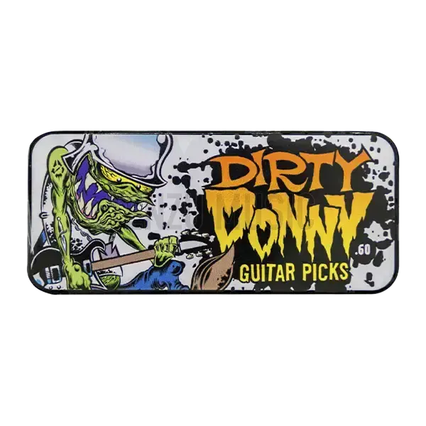 [object Object] Dunlop Dirty Donny Guitar 6 Picks Set 3 Different Gauges