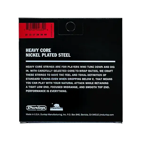 [object Object] dunlop nickel plated steel 10 48 (heavy core)