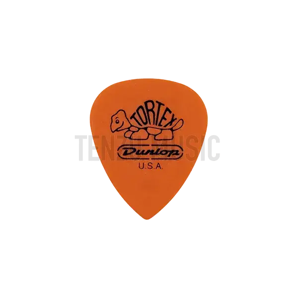 [object Object] Dunlop Tortex Standard Guitar Picks 418 Orange .60mm