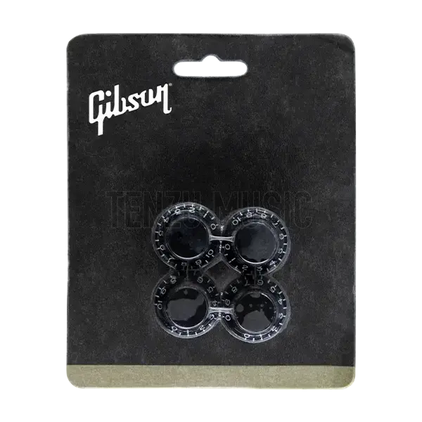 [object Object] Gibson Black Top Hat Knobs  4 pack
