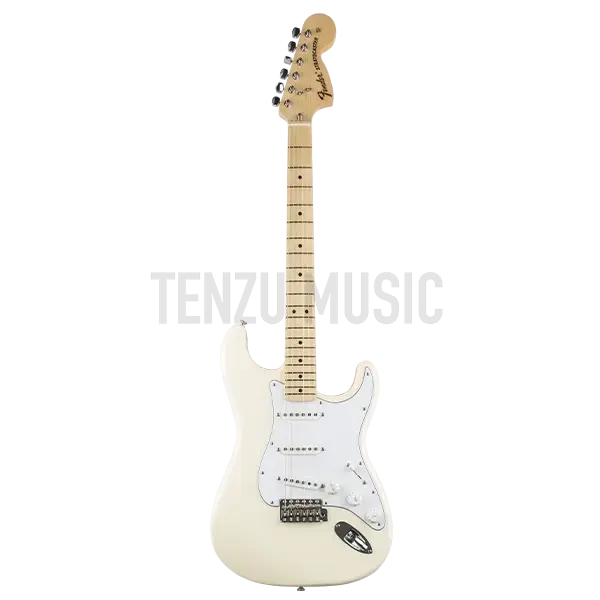 [object Object] fender stratocaster classic series '70s olympic white 