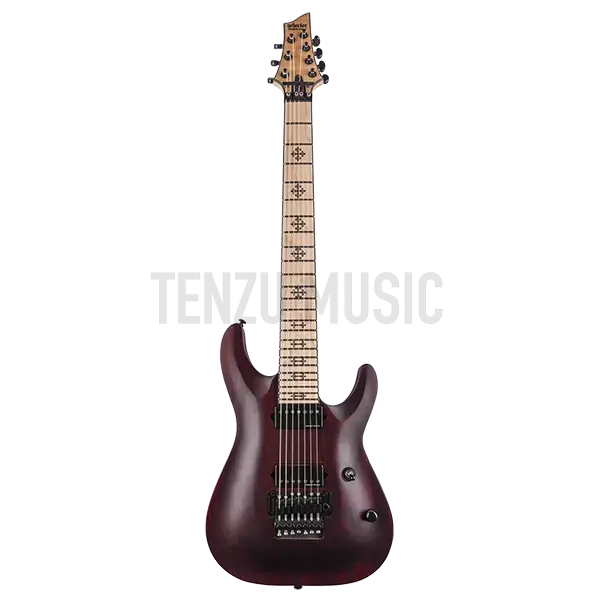 [object Object] Schecter Jeff Loomis JL 7 Vampyre Red Satin