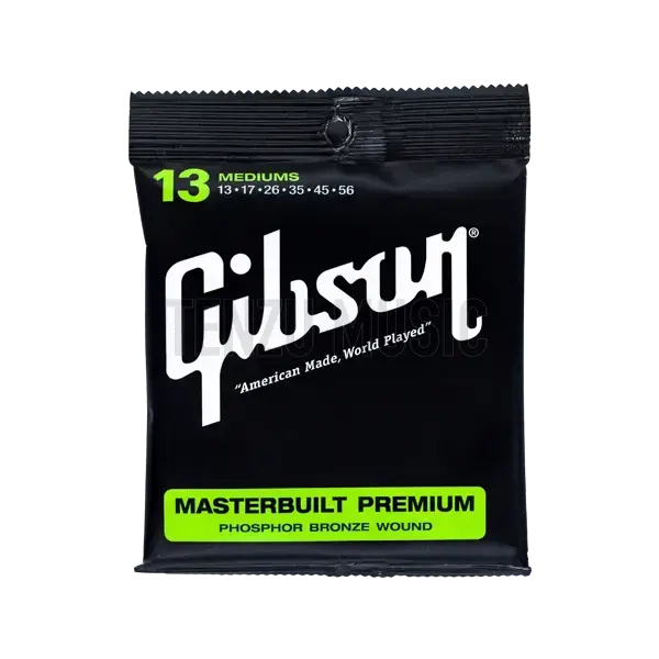 [object Object] gibson masterbuilt premium phosphor bronze wound light 13 56
