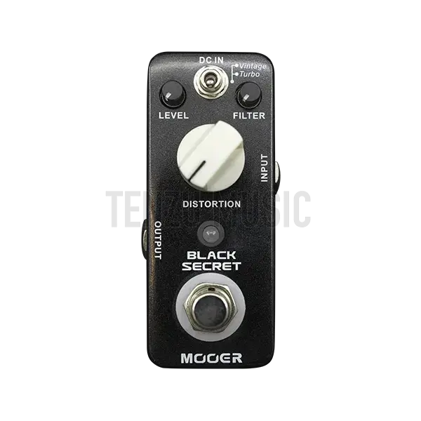[object Object]  mooer black secret distortion guitar effects pedal standard