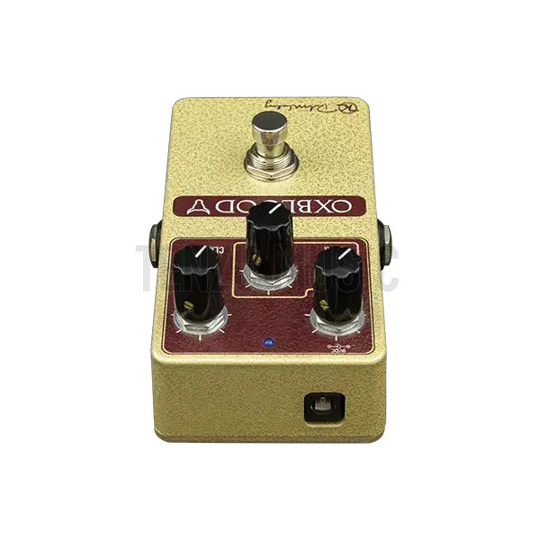 [object Object] keeley oxblood overdrive pedal