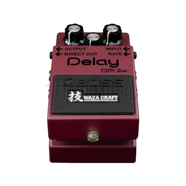 [object Object] boss dm 2w waza craft delay pedal