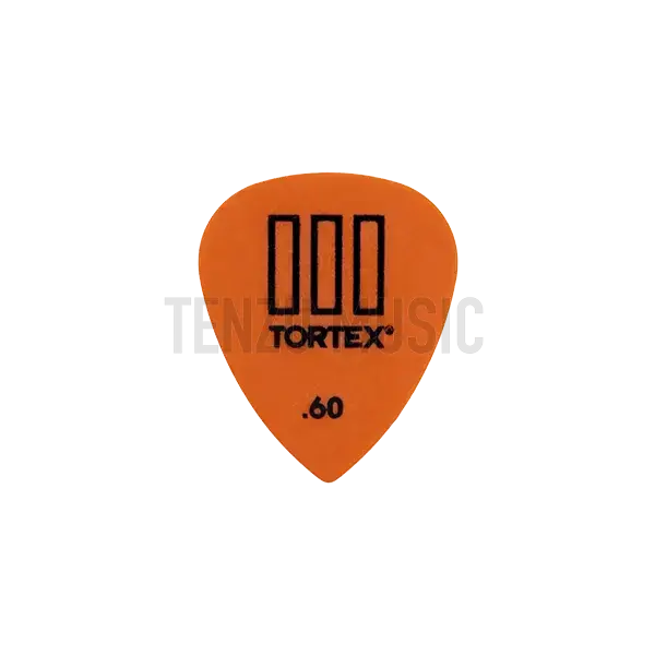 [object Object] Dunlop Tortex Standard Guitar Picks 418 Orange .60mm