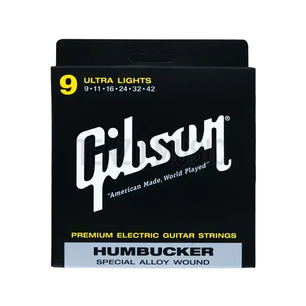 سیم گیتار Gibson Humbucker Special Alloy Wound Ultra Light 9-42