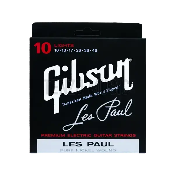 سیم گیتار Gibson Les Paul Pure Nickel Wound Ultra Light 10-46