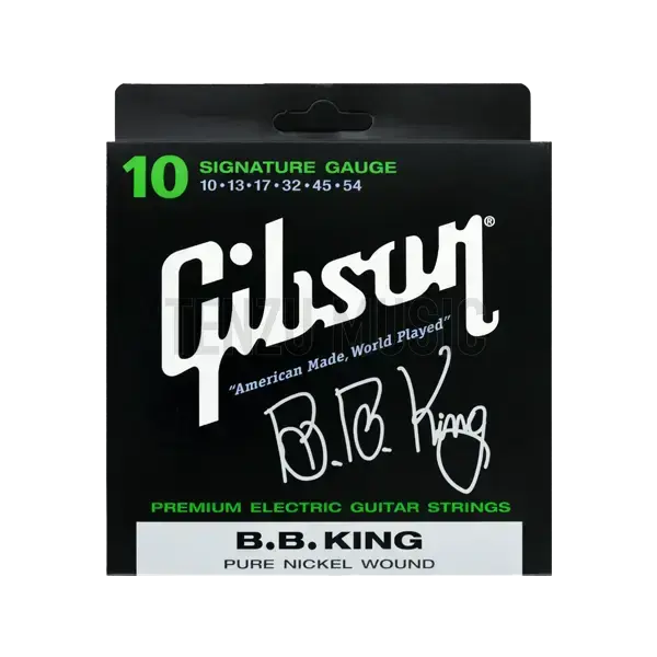 سیم گیتار Gibson B.B King Pure Nickel Wound 10-54
